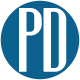 PD in blue circle